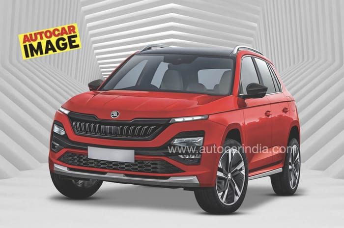 Skoda compact SUV spied in near production guise
